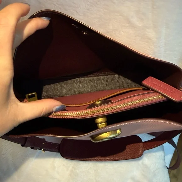 Coach Willow Color Block Bucket Bag - Picture 9 of 14